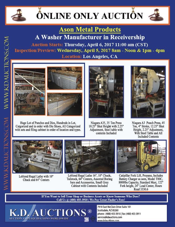 Ason Metal Products — Los Angeles, CA