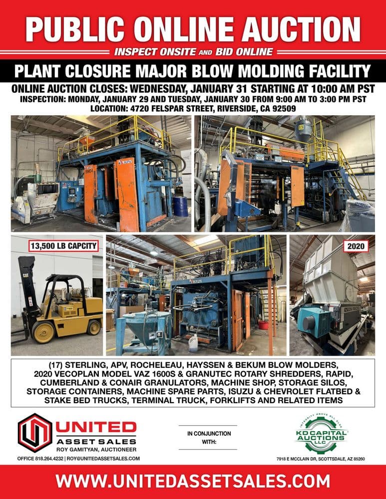 Blow Molding Facility — Riverside, CA
