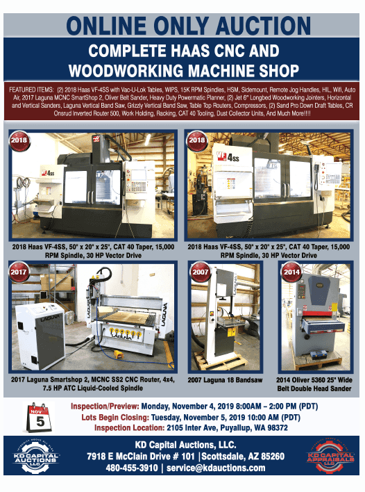 Haas CNC & Woodworking Equipment — Puyallup, WA