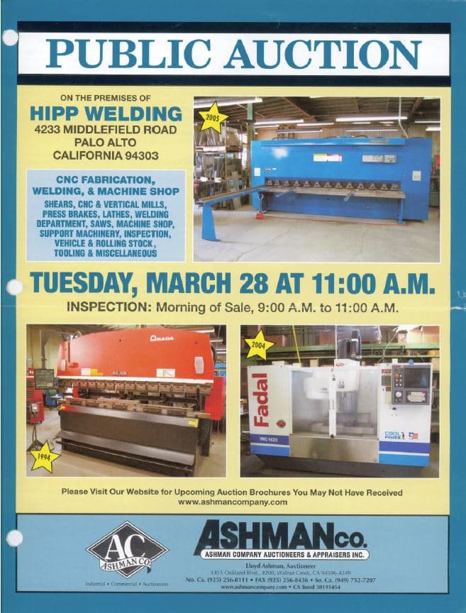 Hipp Welding — Palo Alto, CA