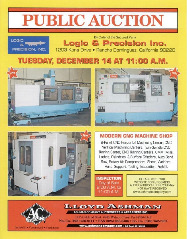 Logic Precision Inc — Rancho Dominguez, CA