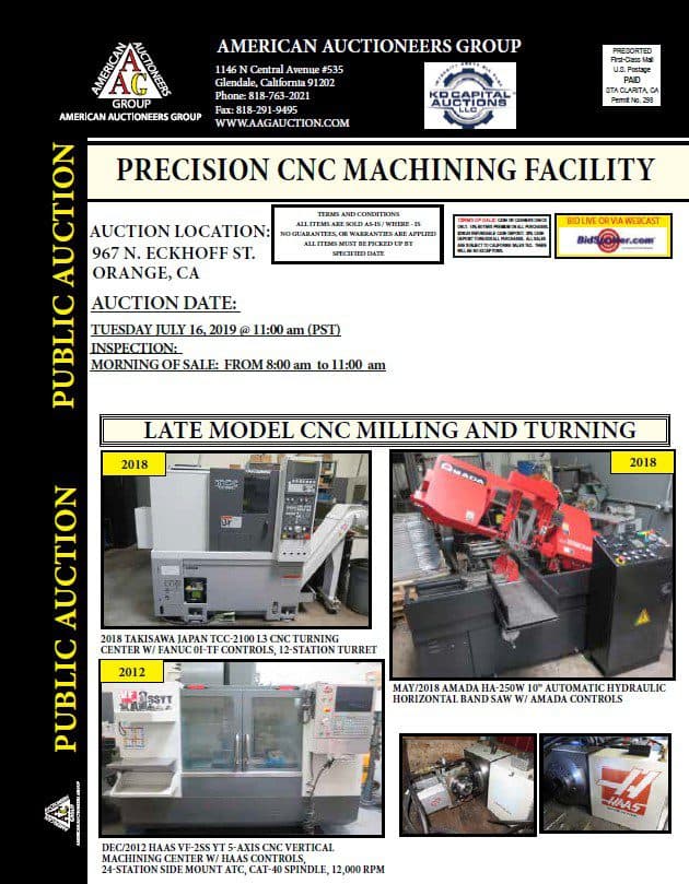 Precision CNC Turning & Milling — Orange, CA
