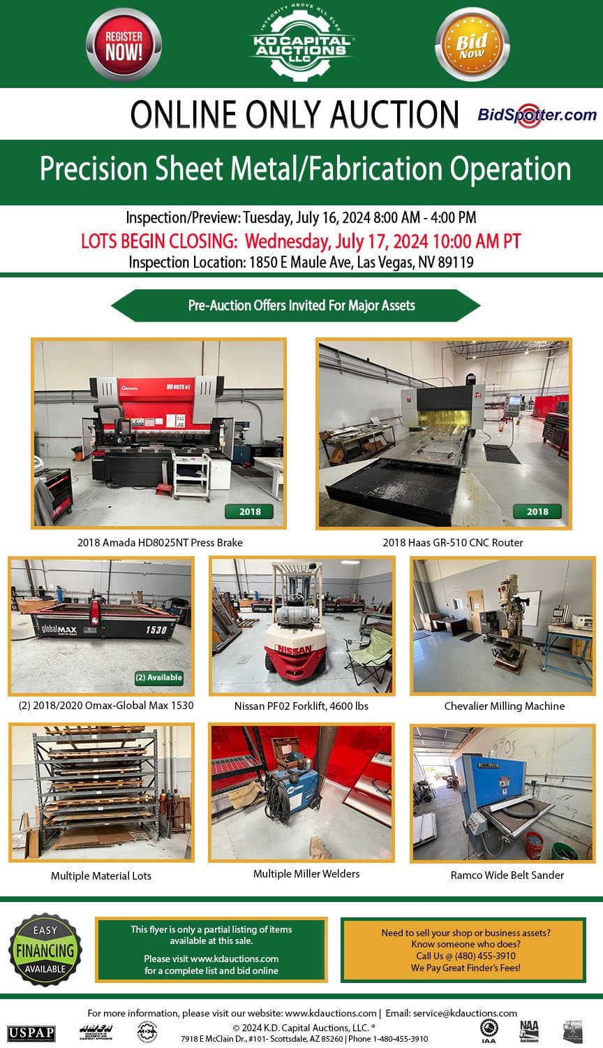 Precision Sheet Metal Fabrication — Las Vegas, NV