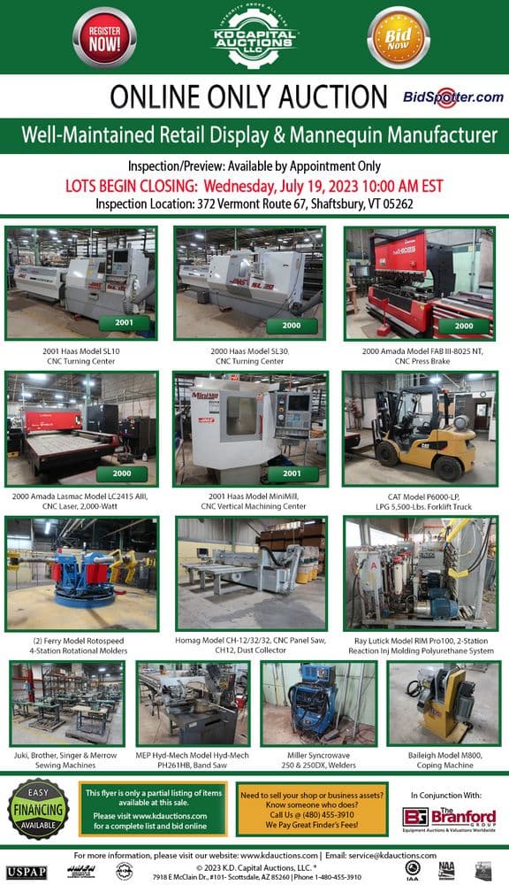 Retail Display & Mannequin Manufacturer — Shaftsbury, VT