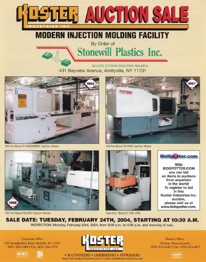 Stonewill Plastics Inc — Amityville, NY
