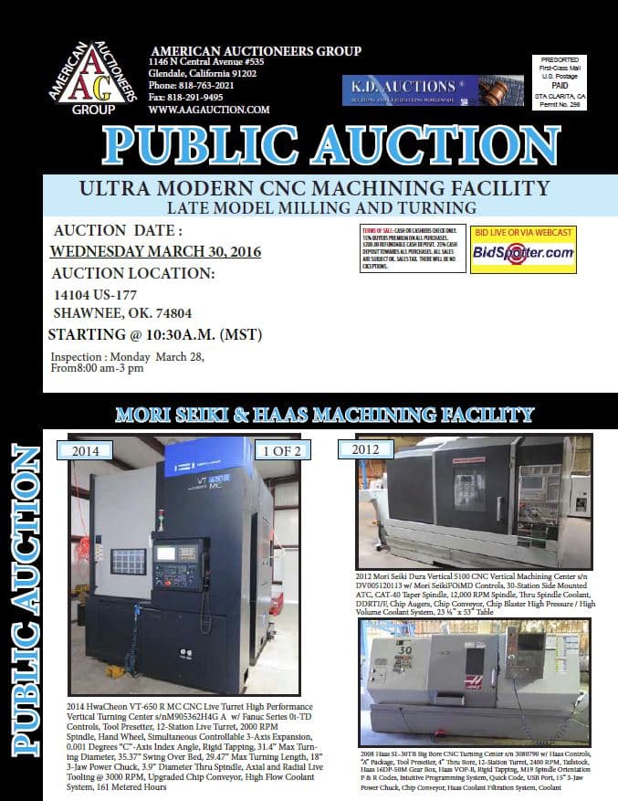 Ultra-Modern CNC Machining Facility — Oklahoma City OK