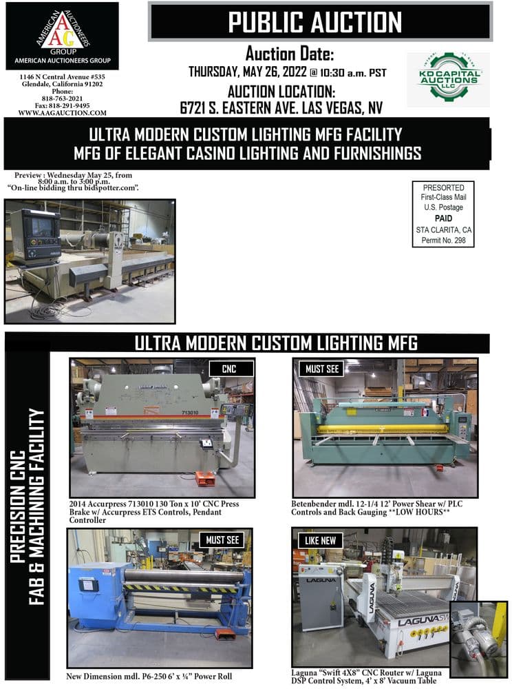 Ultra-Modern Custom Lighting Manufacturer — Las Vegas, NV
