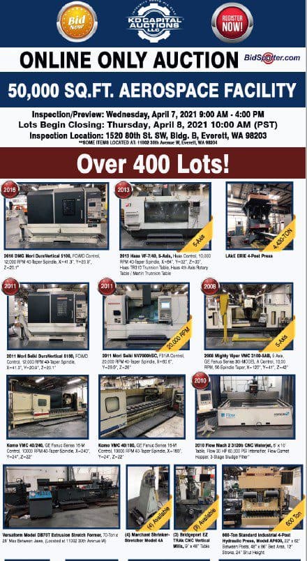 West Coast Aerospace CNC Machining Facility — California