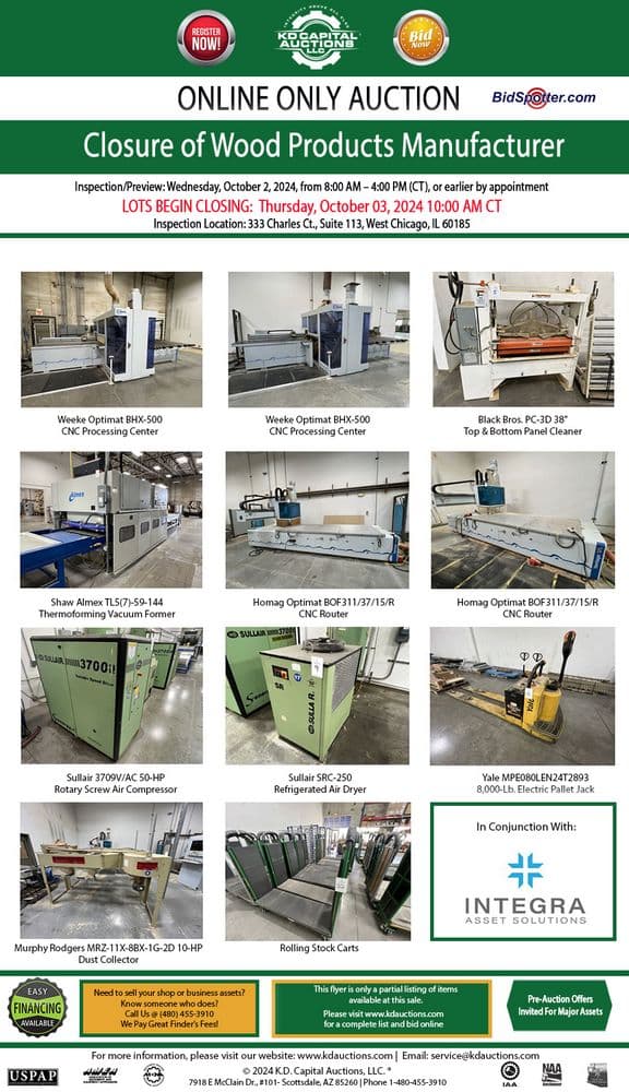 Wood Products Manufacturer — West Chicago, IL