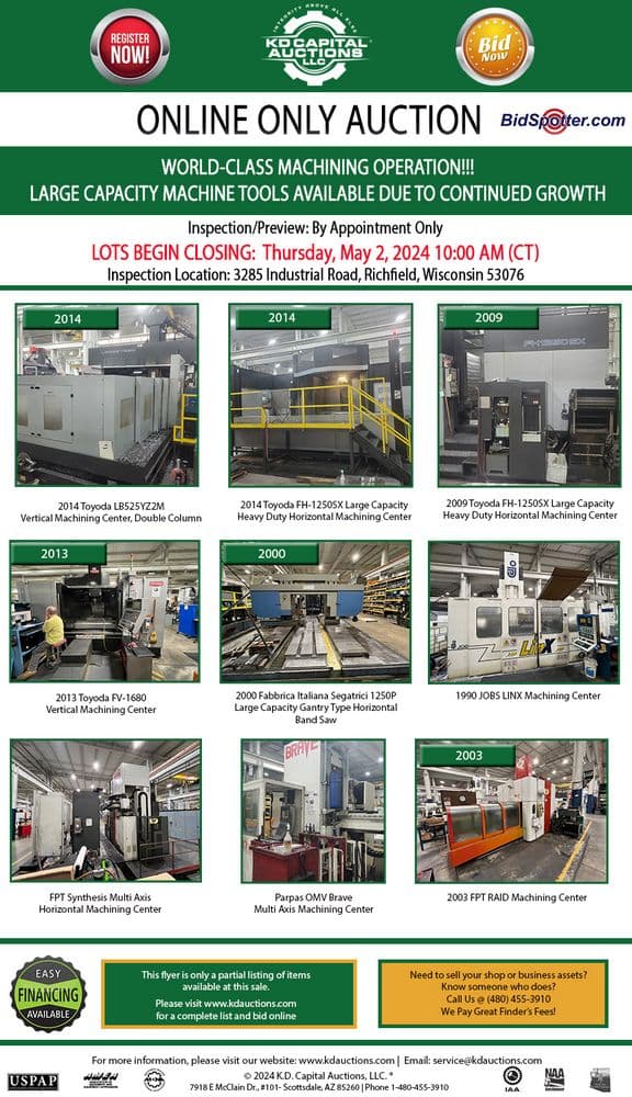 World-Class Precision Machining Facility — Richfield, WI
