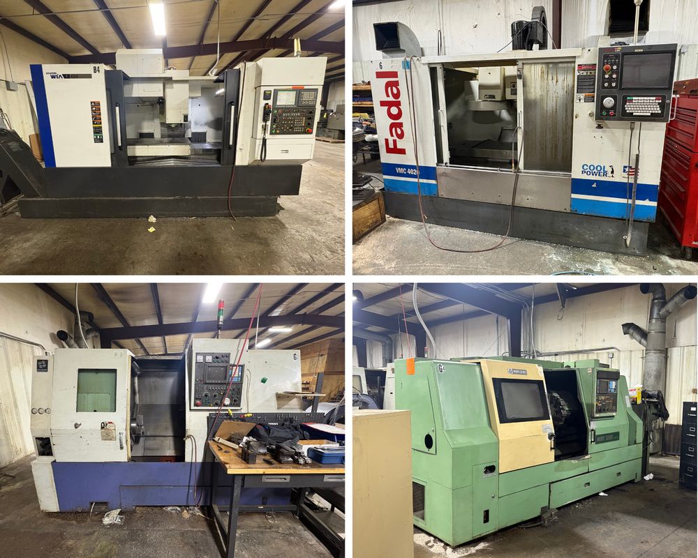 Complete CNC Machine Shop