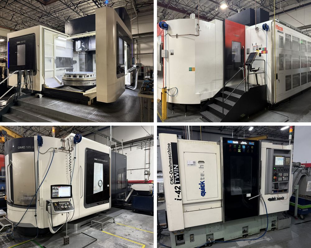 Major Multi-Million Dollar Multi-Axis CNC Machining & Fabrication Facility — 80,000 Sq Ft