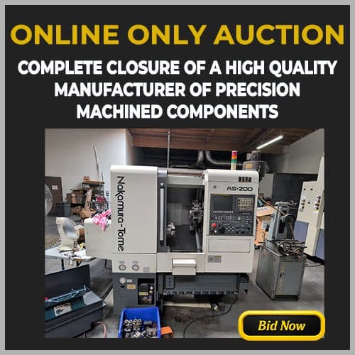 Complete Closure of a High-Quality Manufacturer of Precision Machined Components