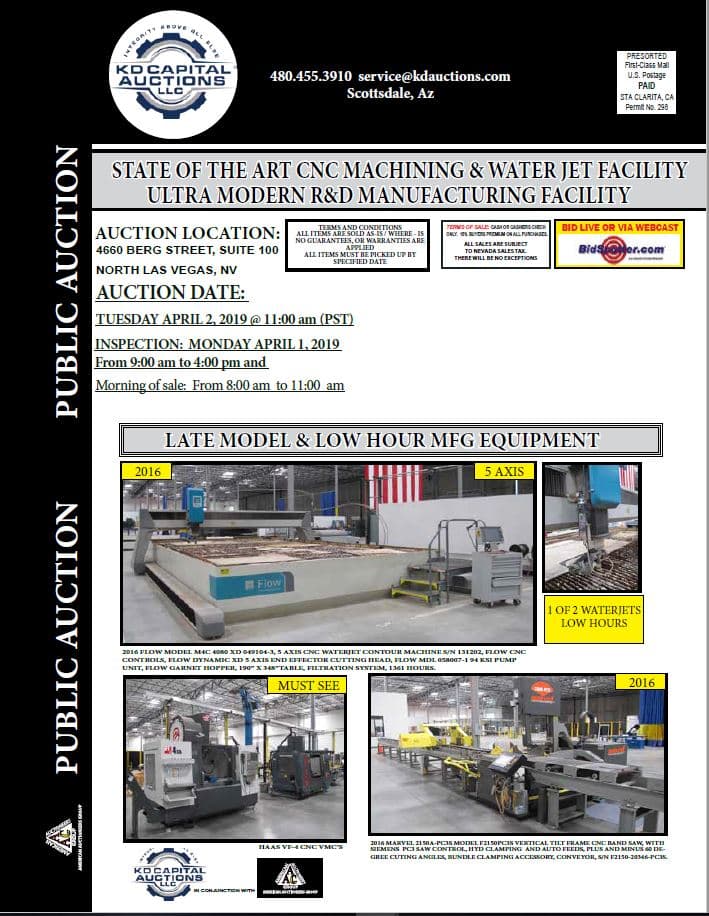 CNC Machining & Waterjet Fabrication — North Las Vegas, NV