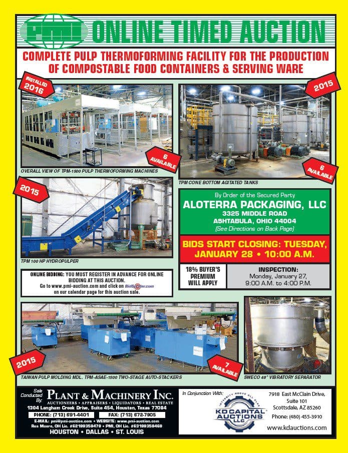 Entire Packaging Facility — Ohio