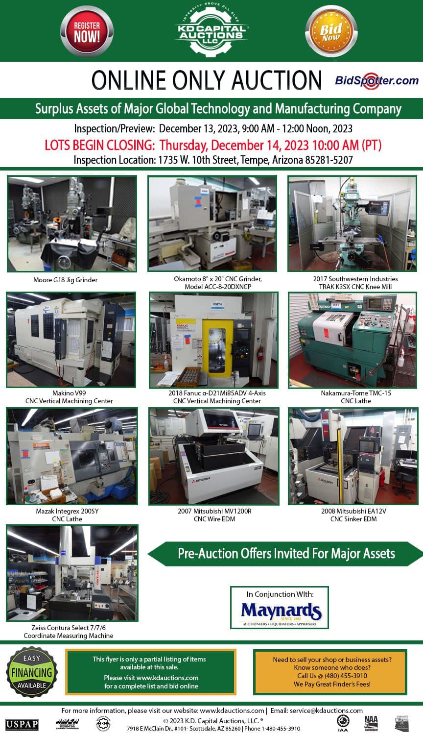 Major Global Technology Manufacturer — Arizona