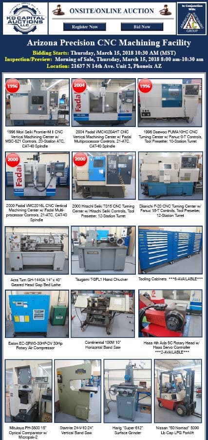 Precision CNC Machining Facility — Phoenix, AZ