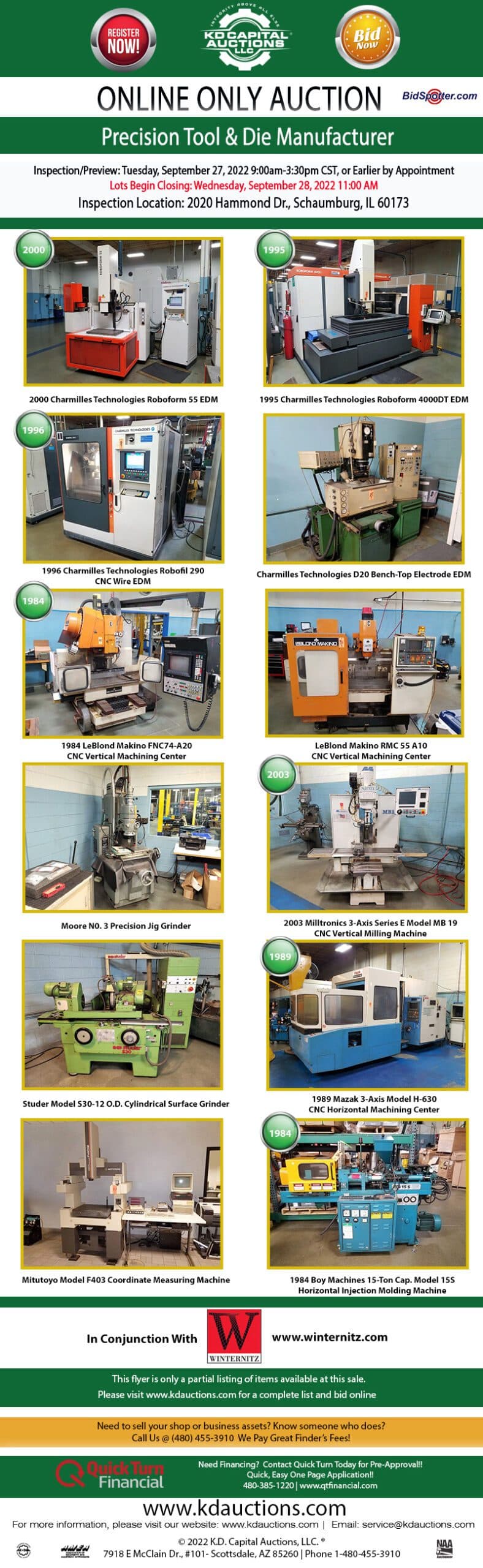 Precision Tool & Die — Schaumburg, IL