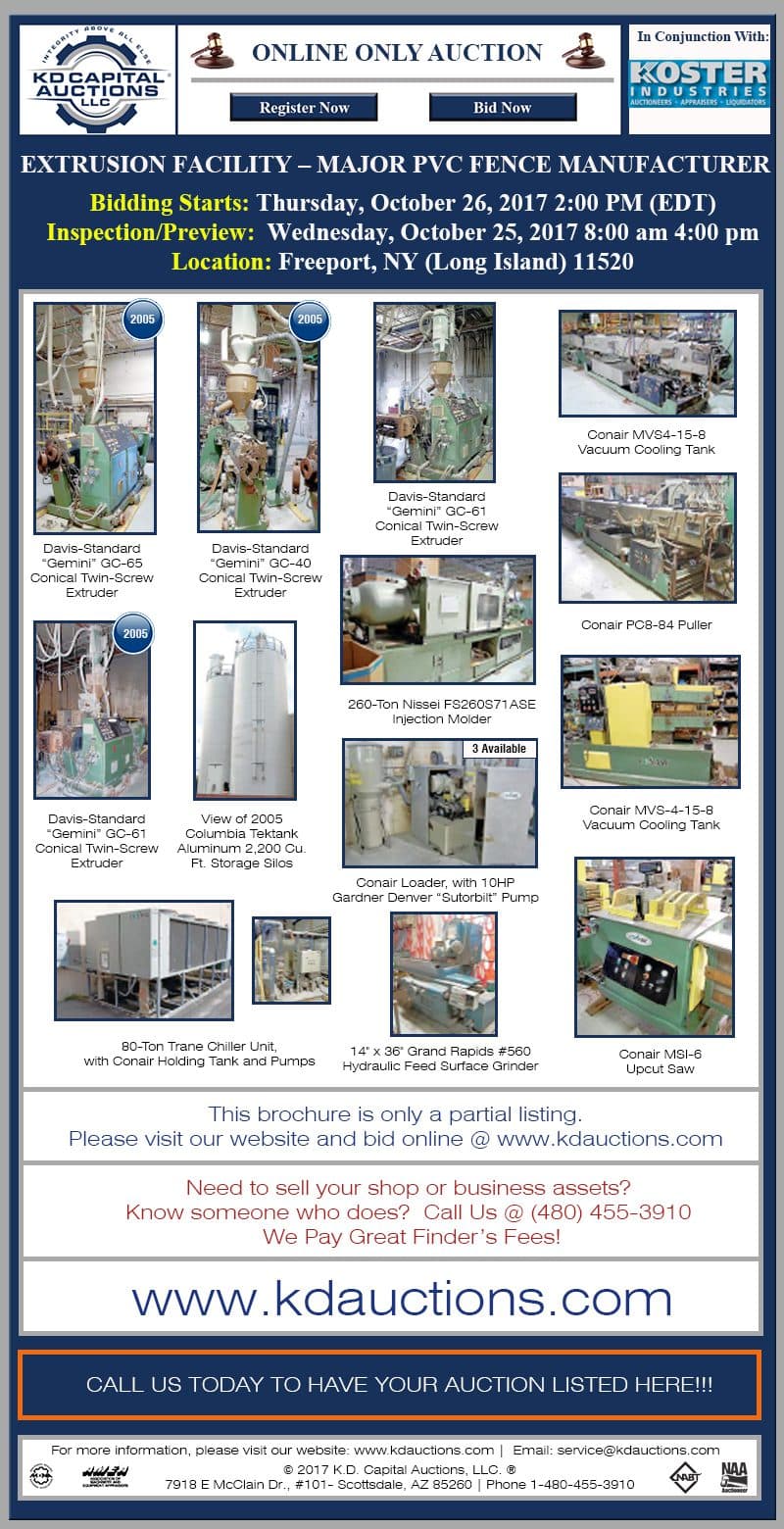 PVC Fence Extrusion Facility — Freeport, NY