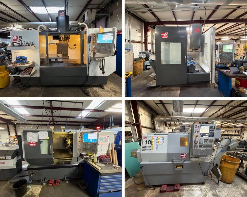 Surplus Equipment for a Precision Metal Fabrication and Machining Company