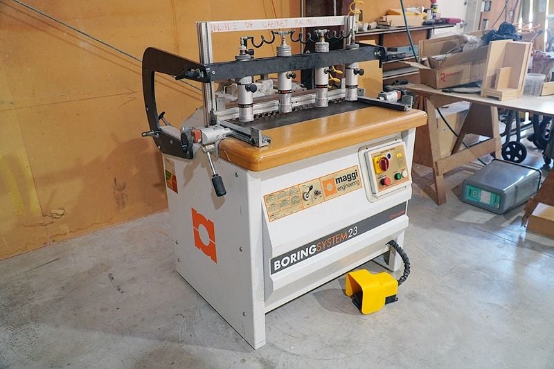 Maggi BoringSystem23, 23-Spindle Line Borer