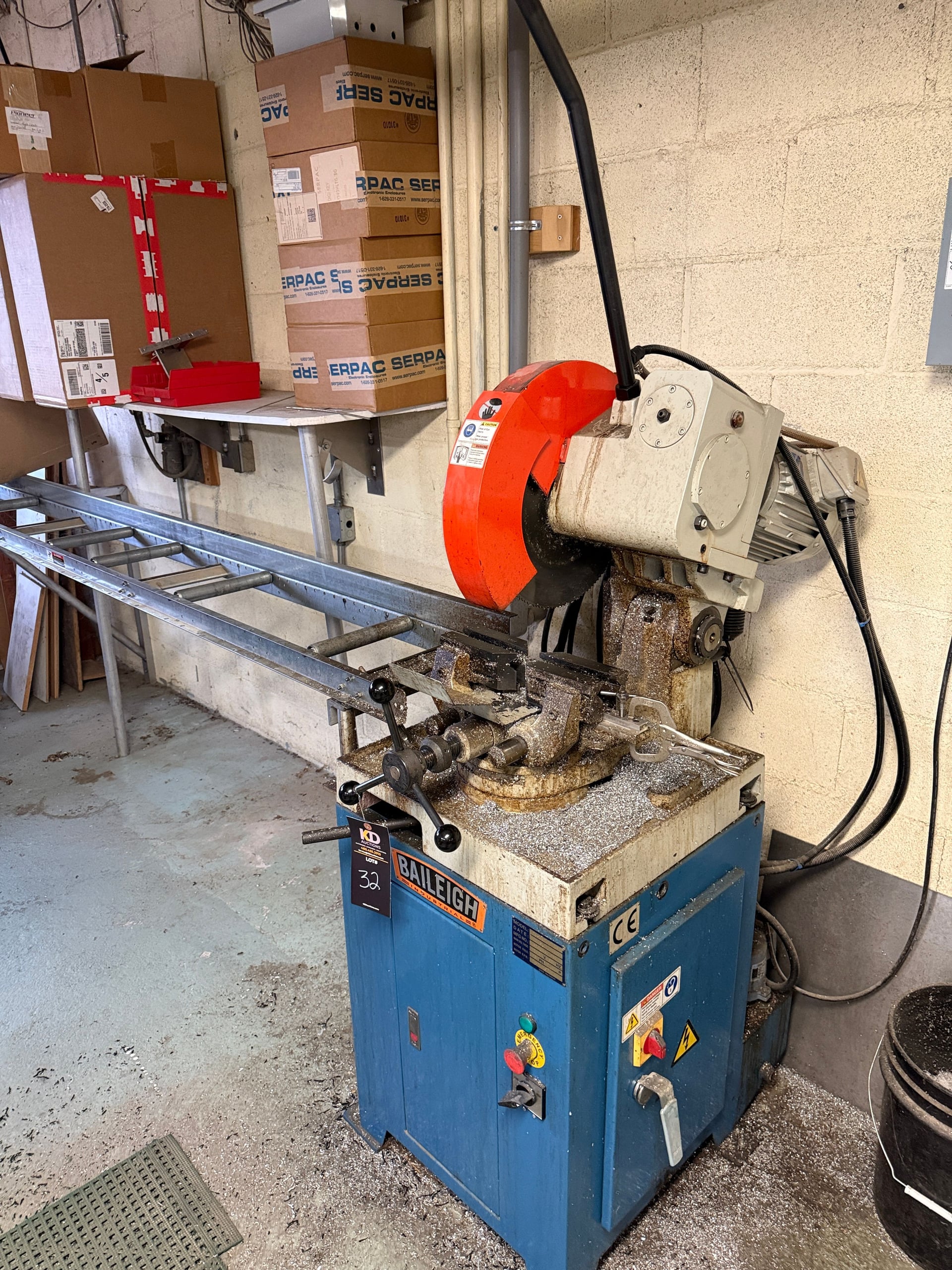 Baileigh CS-350M 14" Manual Cold Saw