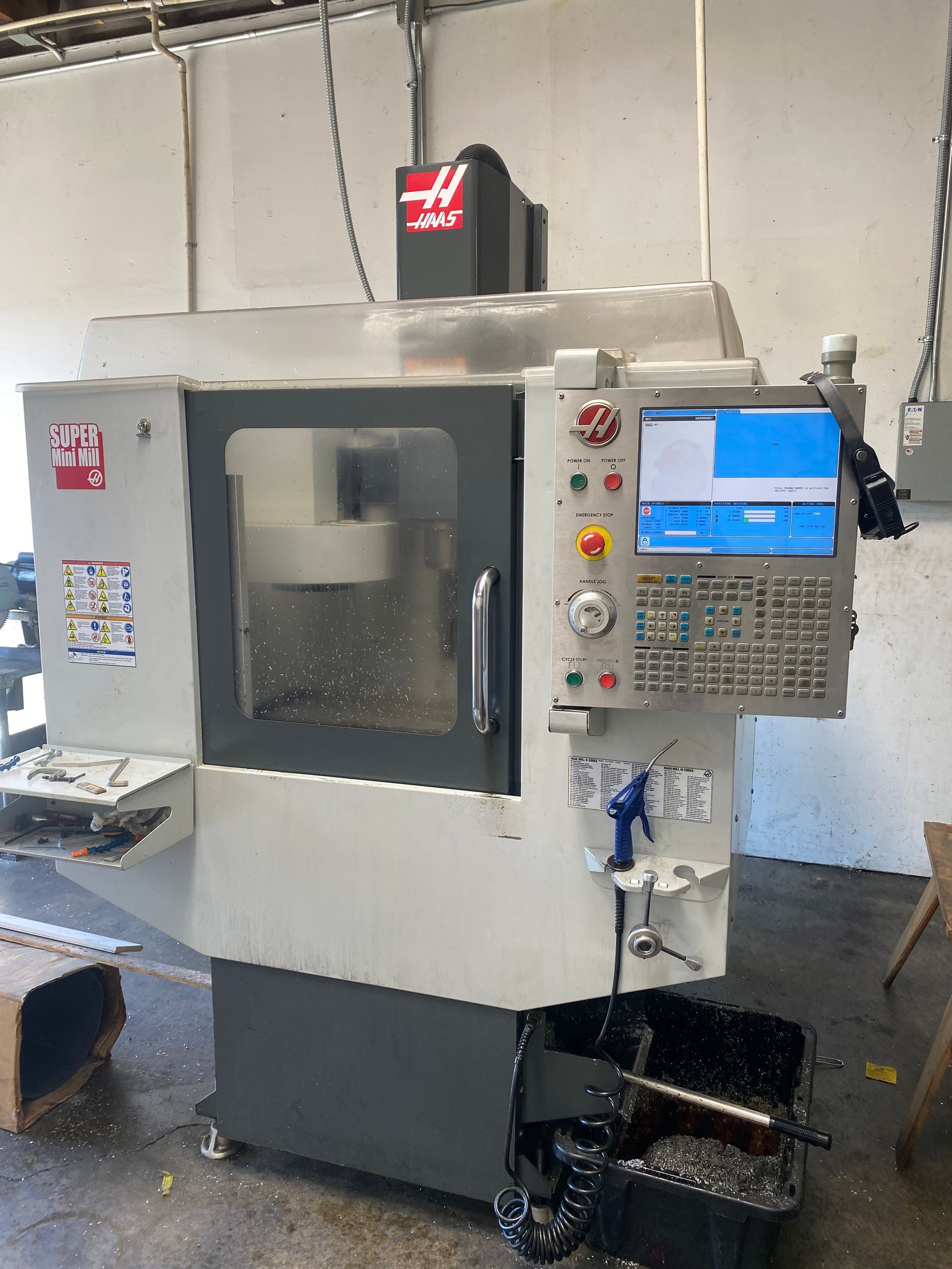 2015 Haas Super Mini Mill CNC Vertical Machining Center