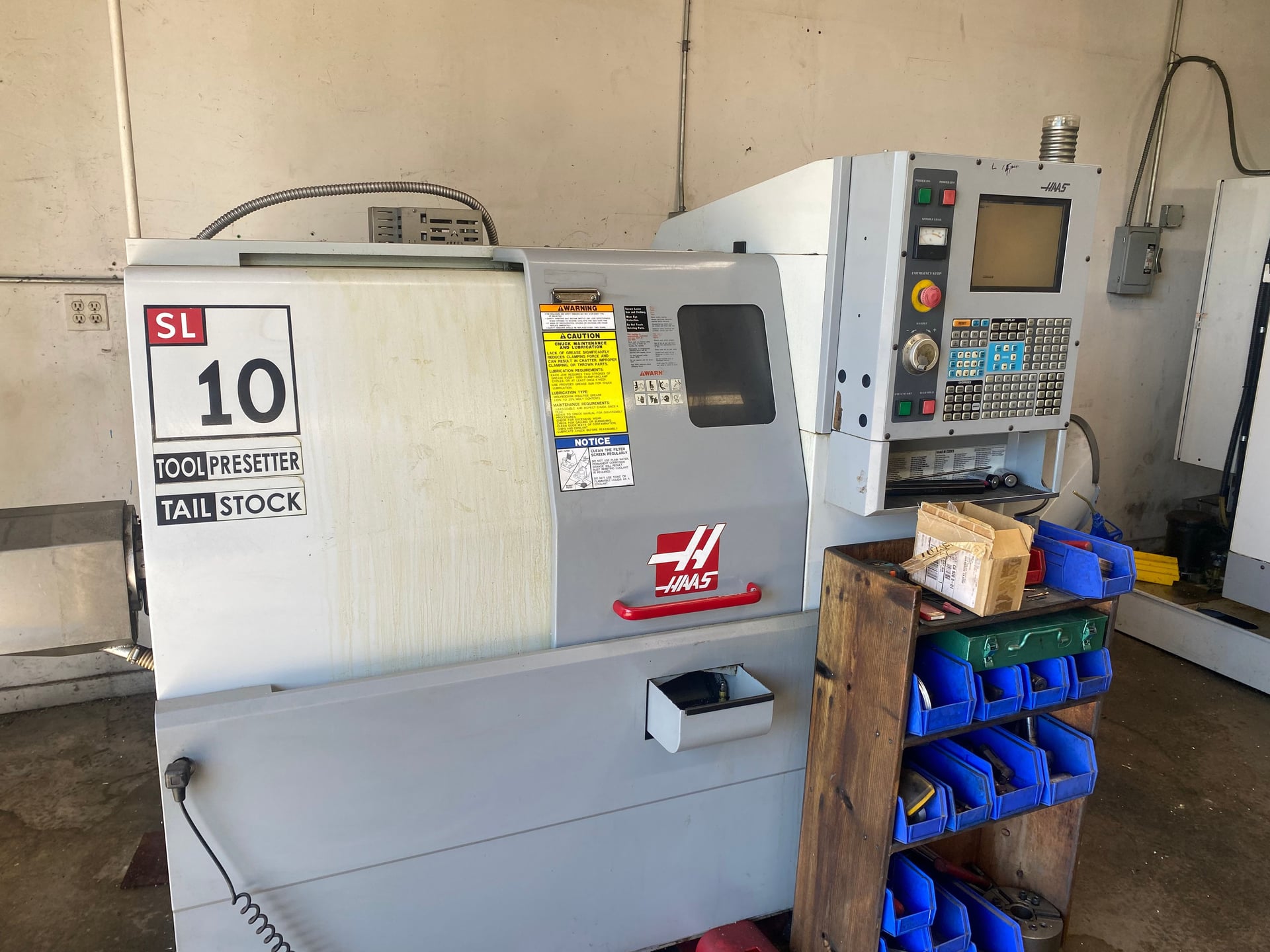 2005 Haas SL-10 CNC Lathe S/N 69833