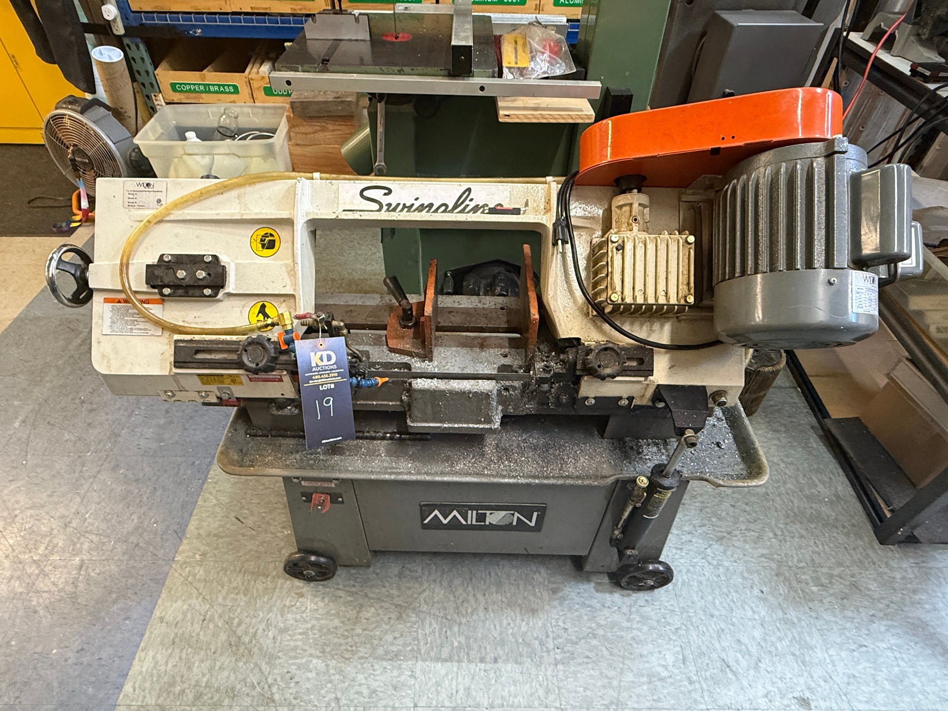 Wilton 3410 7" x 12" Horizontal Band Saw (2007)