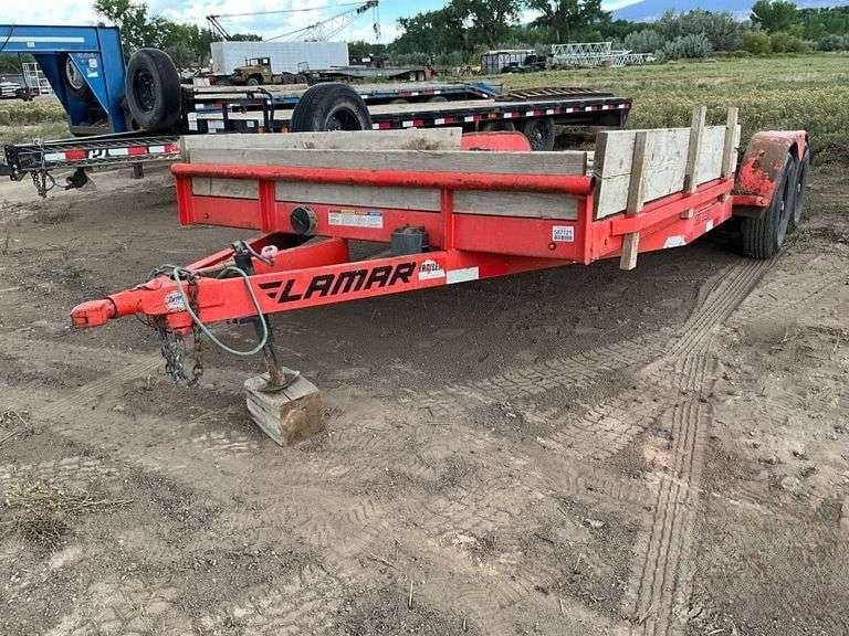 2018 LAMAR CC831825 CAR HAULER TRAILER 7'X18'