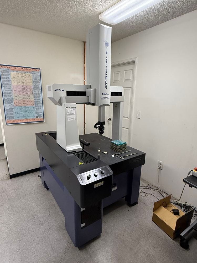 2017 Mitutoyo Crysta Apex 574, Coordinate Measuring Machine (CMM)