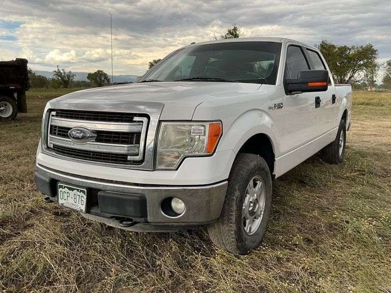 2014 FORD F-150 XLT CREW CAB 4X4 PICKUP