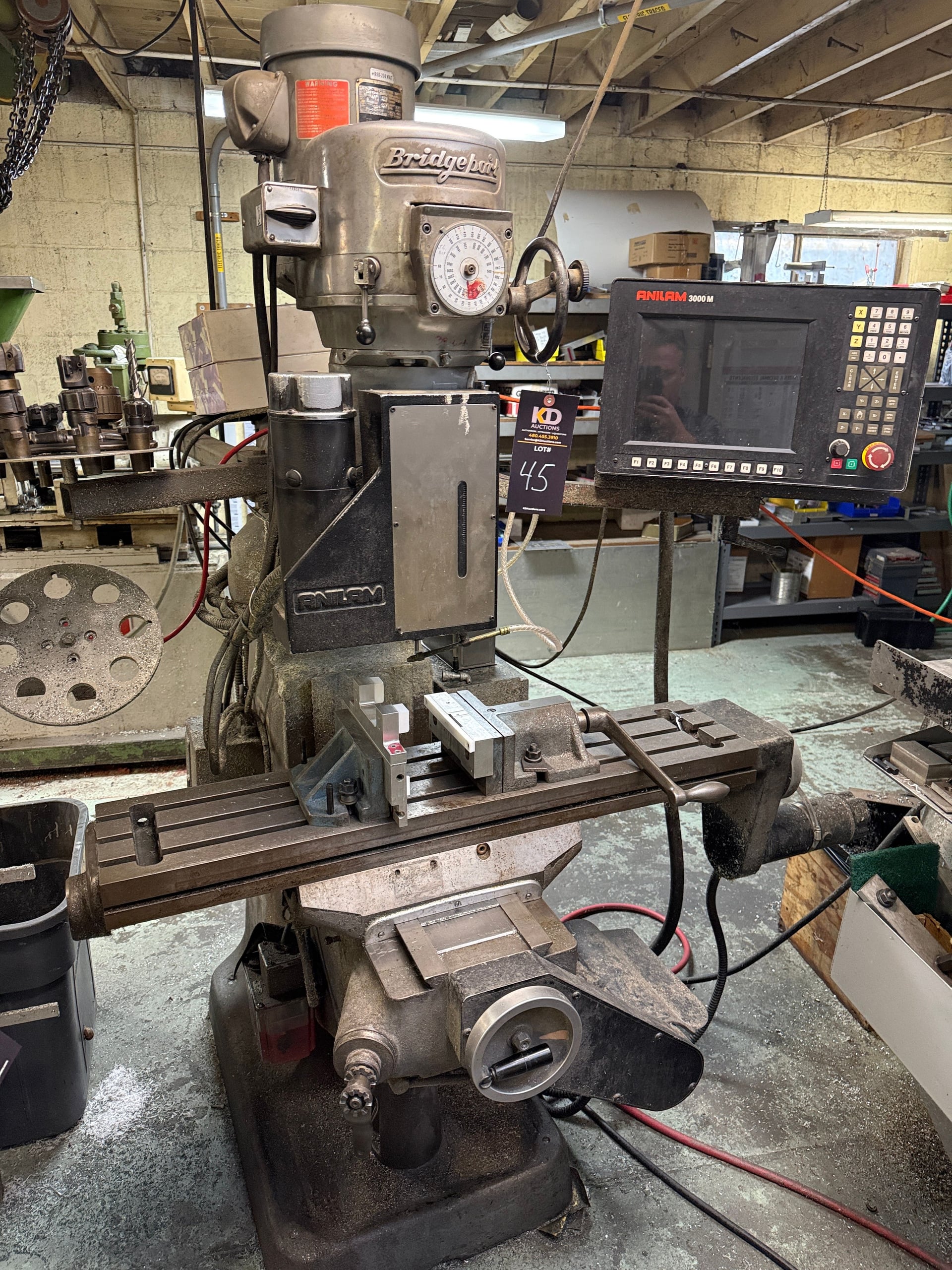 Bridgeport 3-Axis CNC Vertical Milling Machine