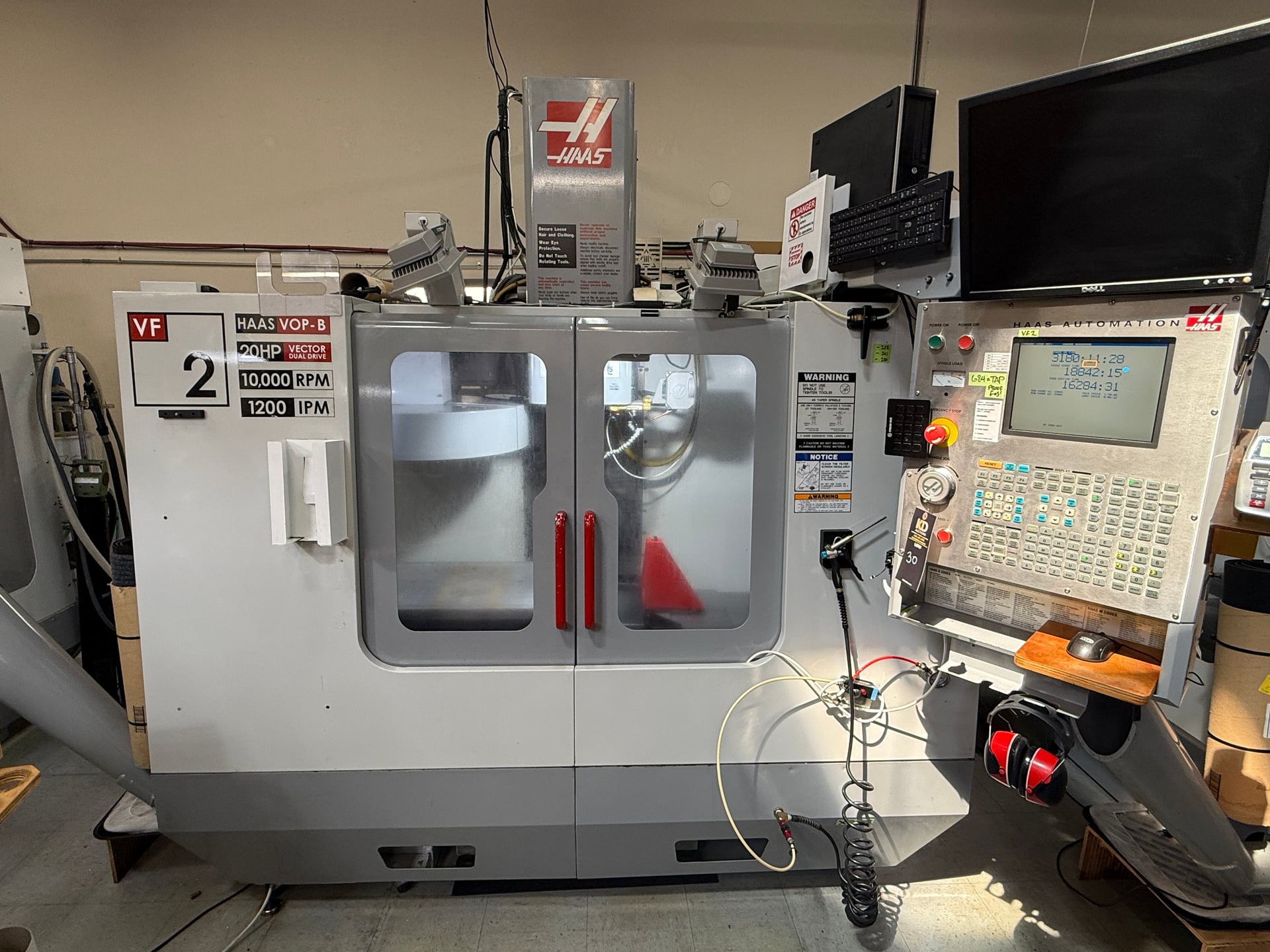 Haas VF-2D 4-Axis CNC Vertical Machining Center (2005)