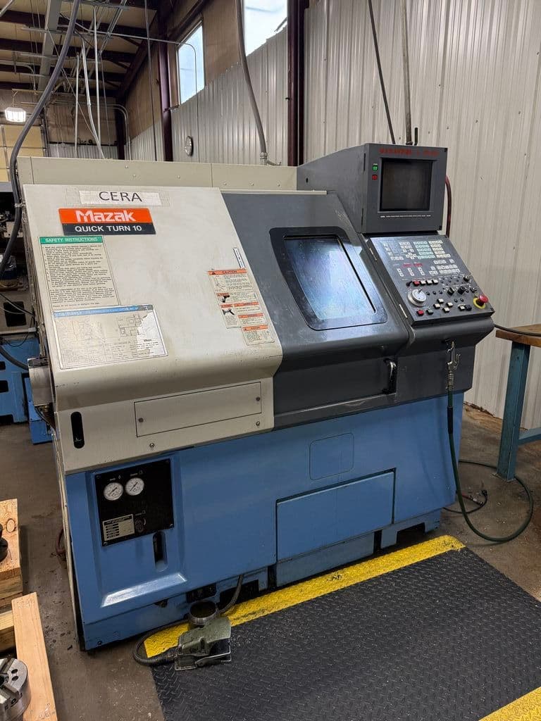 1996 Mazak QT-10 CNC Lathe