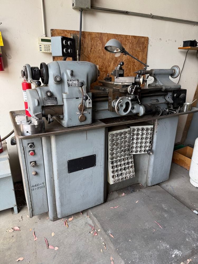 Hardinge HLV-H 5C Collet Dovetail, Tool Room Lathe