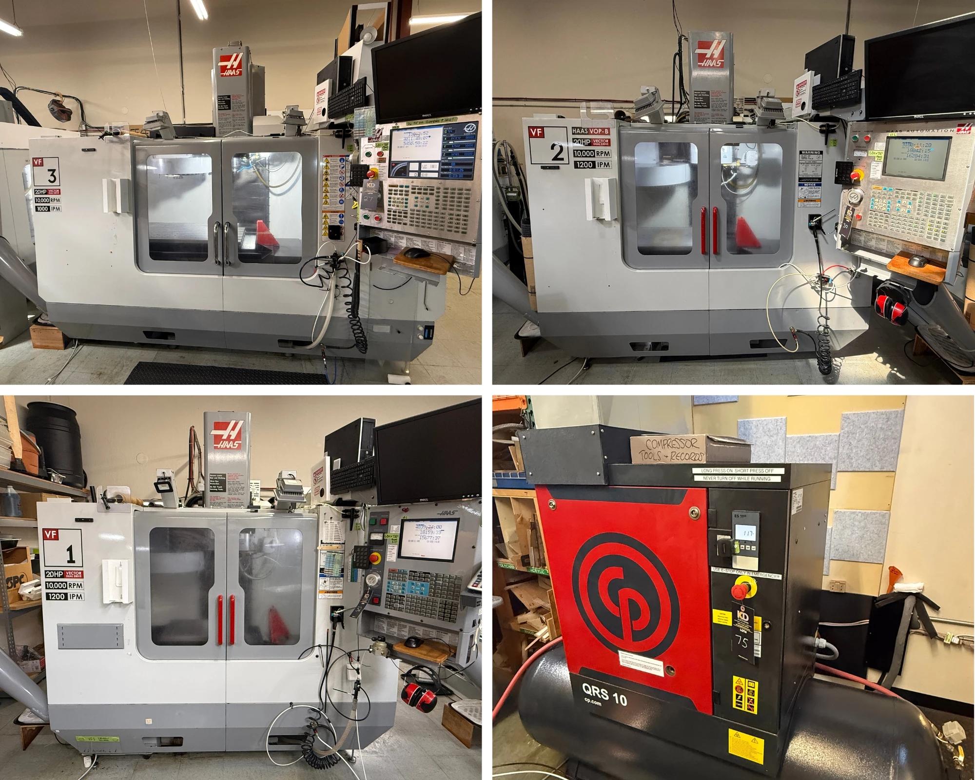 Complete Closure of a CNC Prototype & Production Machining Company (Form Factory Inc.)