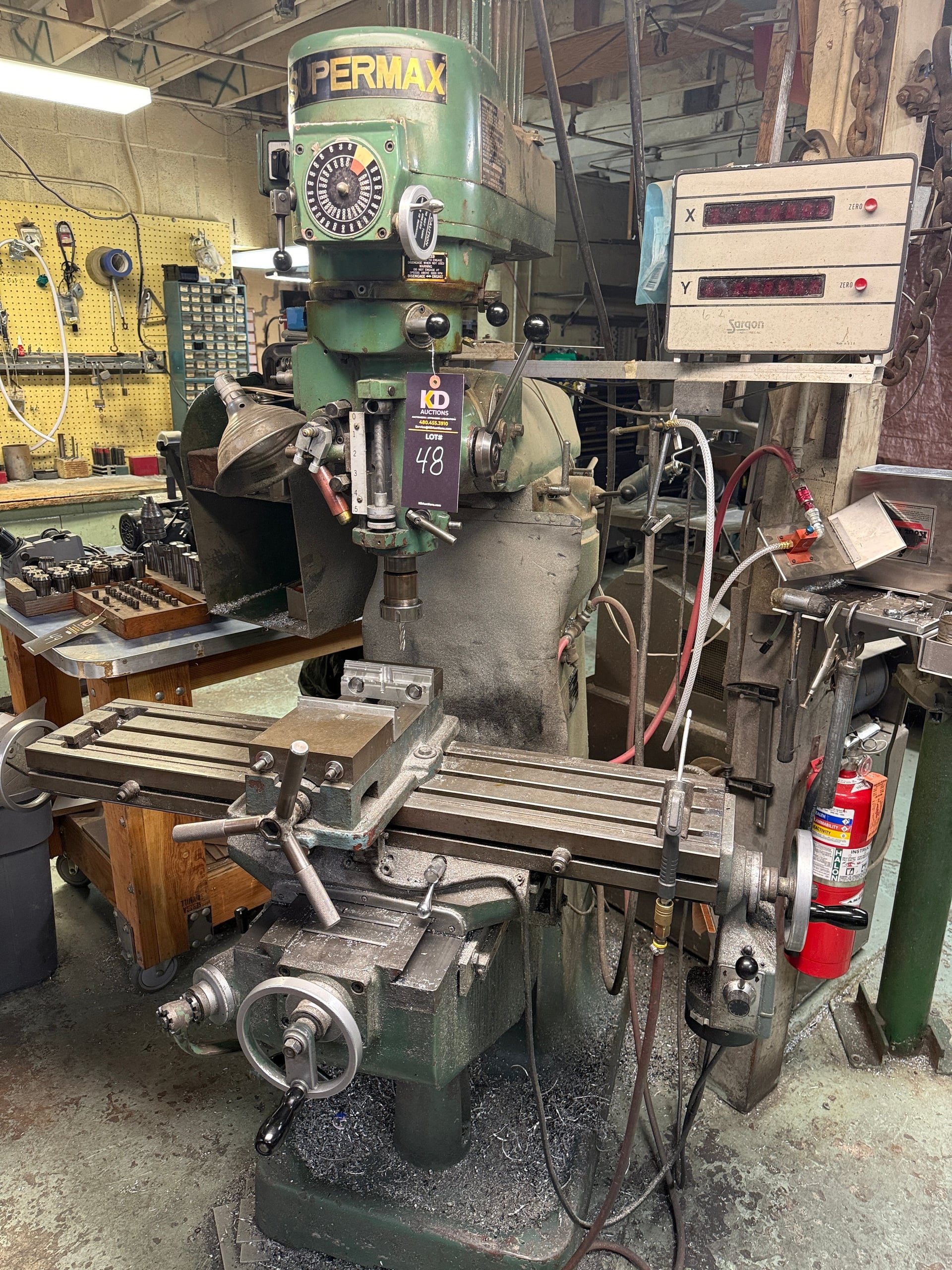 Supermax 2-HP Vertical Milling Machine