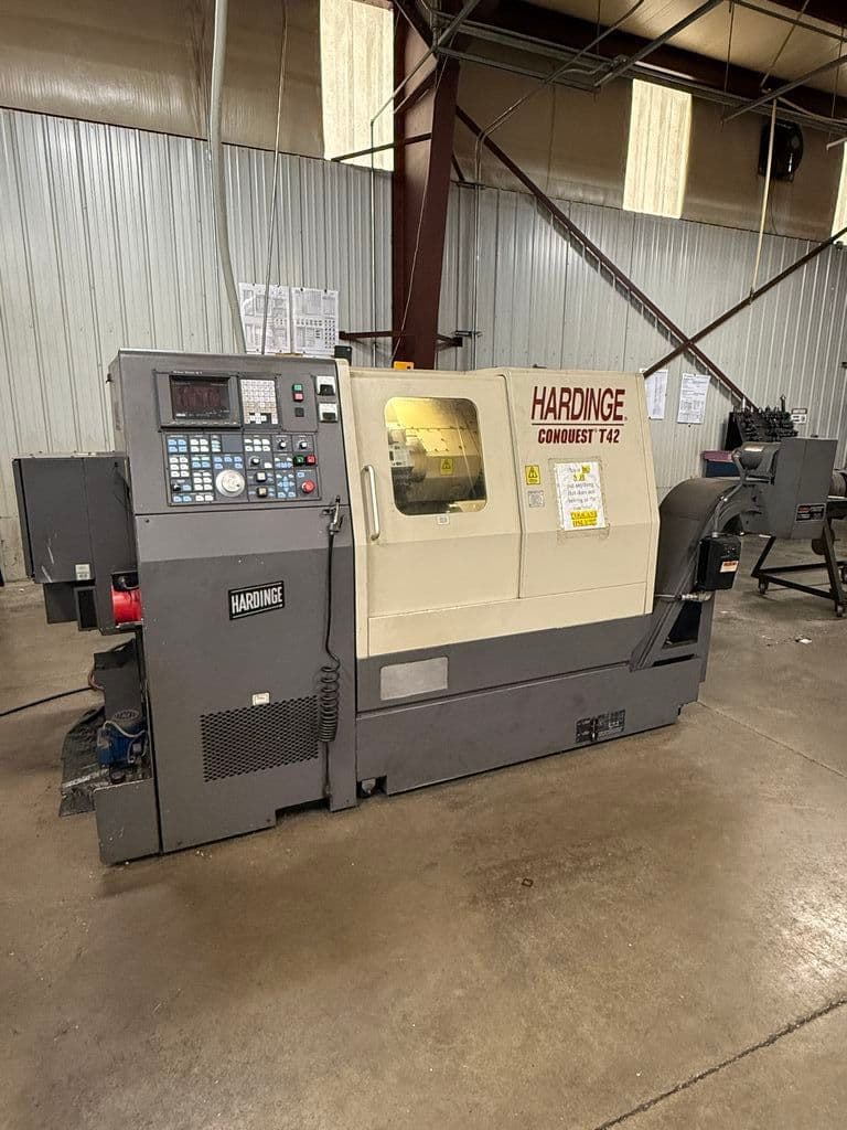 Hardinge Conquest T42 CNC Lathe