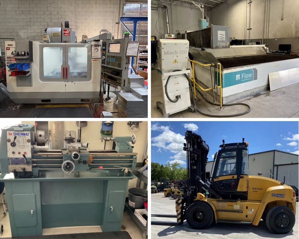 Multiple Nationwide Facilities Seeking to Liquidate Surplus Machinery!!!!!! (ONLINE) Location: Multiple Locations