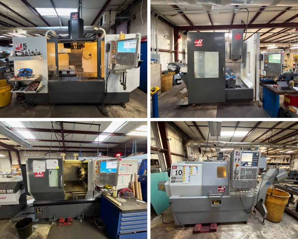Surplus Equipment for a Precision Metal Fabrication and Machining Company | Location: North Charleston, SC 29418