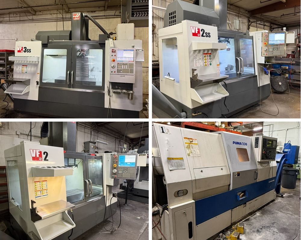 Closure of Tempe, Arizona CNC Machine Shop, 30 Years in Business!!!! (ONLINE) Location: Tempe, AZ 85282