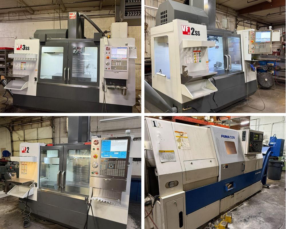 Closure of Tempe, Arizona CNC Machine Shop, 30 Years in Business!!!! (ONLINE) Location: Tempe, AZ 85282
