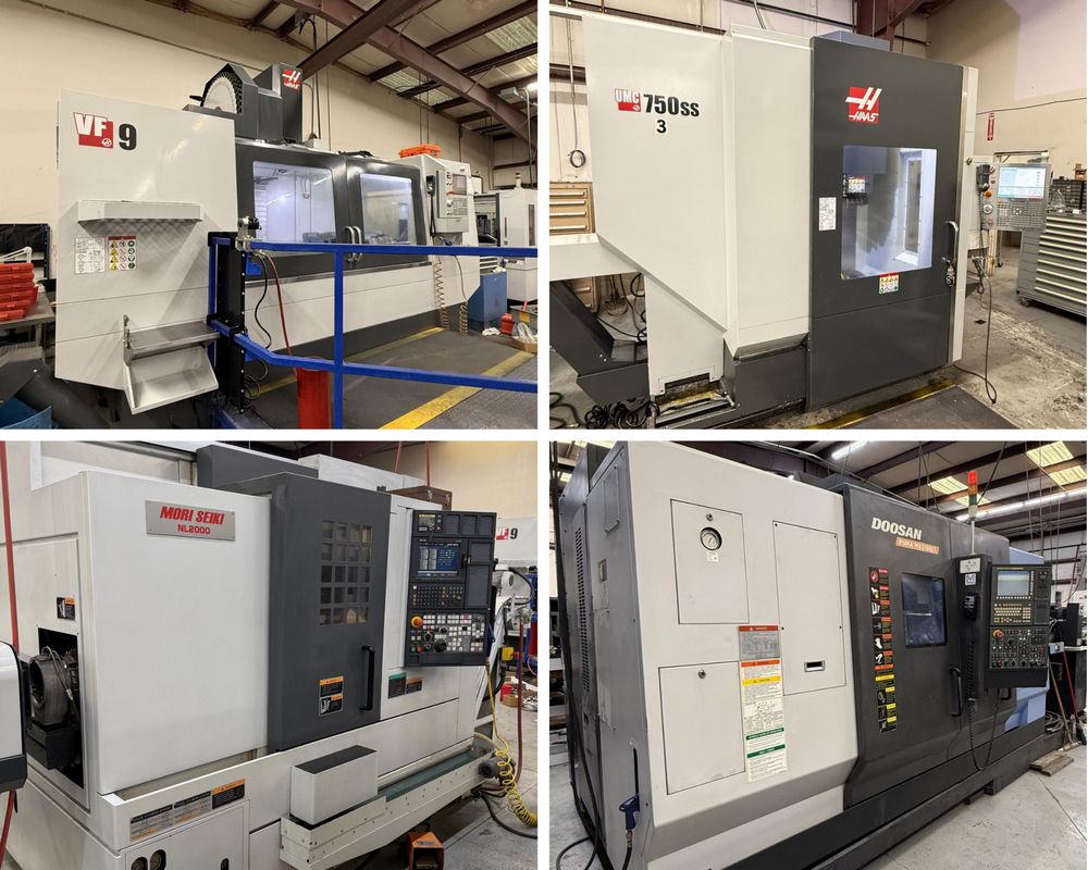 Complete Closure of a Utah Located Precision Machining Operation!!!!! (ONLINE) Location: West Haven, UT 84401