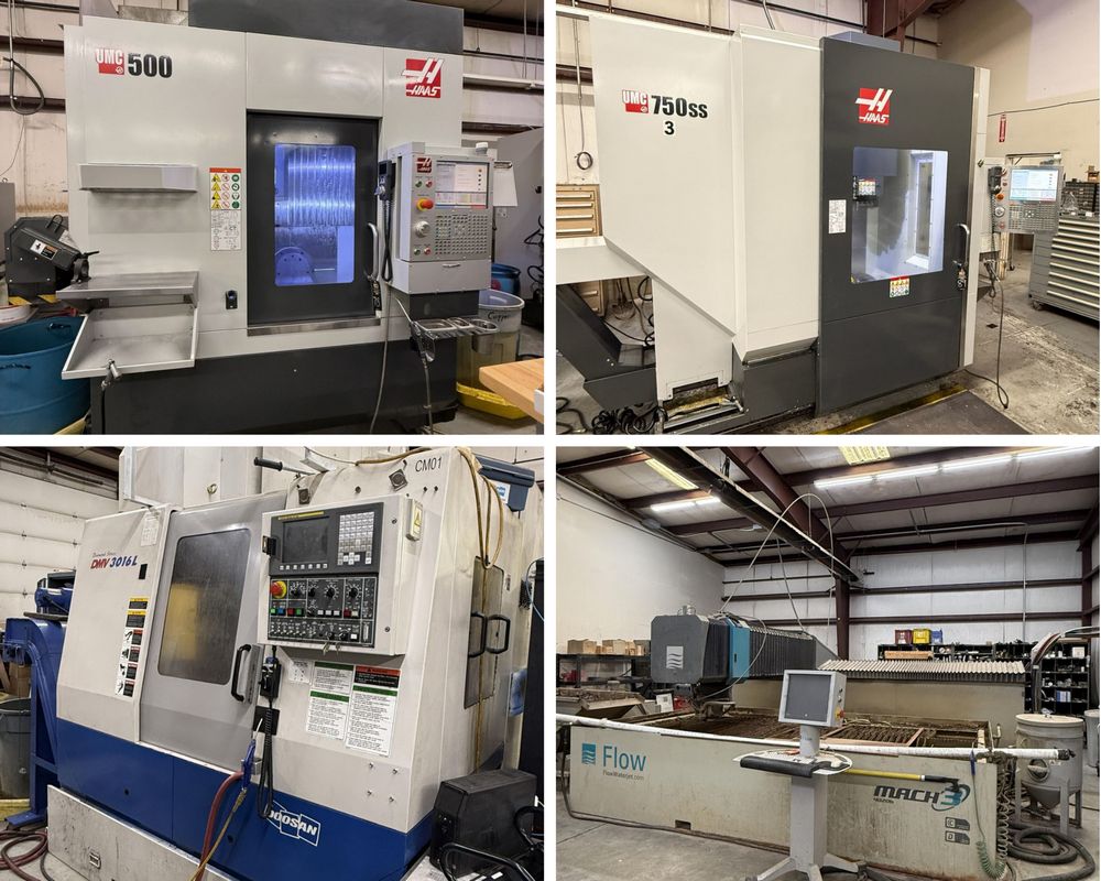 Complete Closure of a Utah Located Precision Machining Operation!!!!! (ONLINE) Location: West Haven, UT 84401