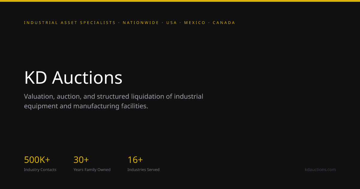 IT & Data Center Auctions & Liquidation | KD Auctions
